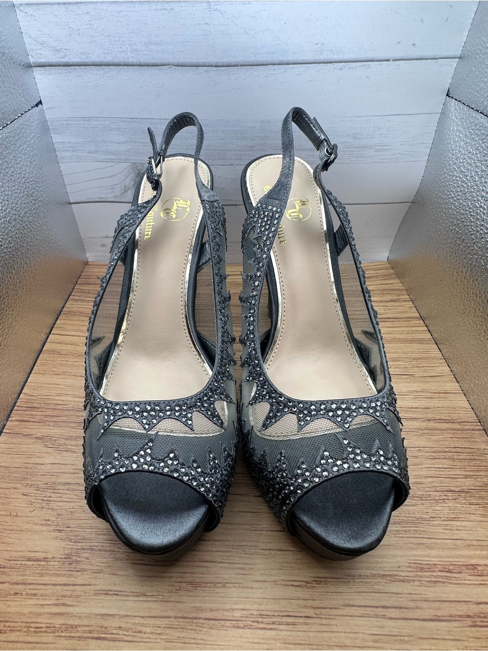 Lady Couture Dream Platform Sandal NWOB